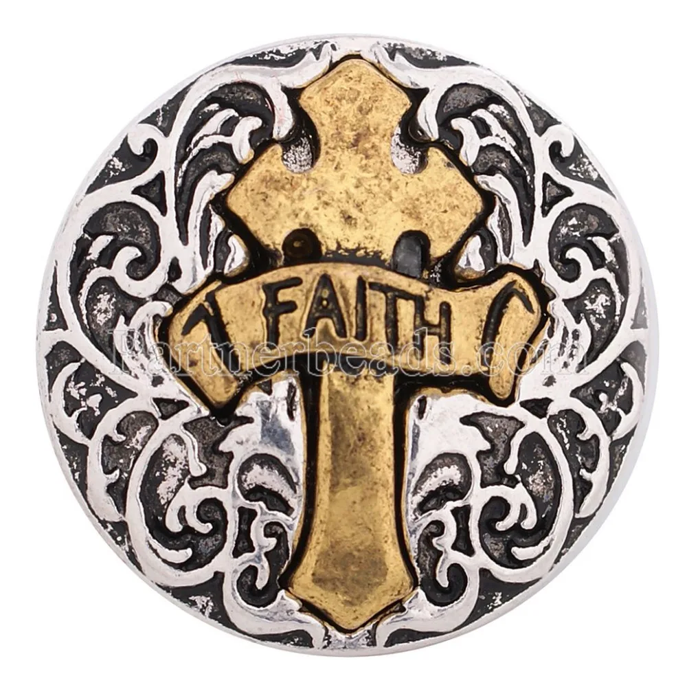 Новая мода высокого качества металлическая застежка кнопка 20 мм культовые