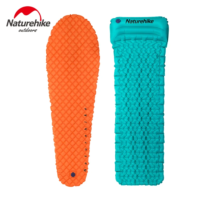Naturehike открытый кемпинг надувной коврик для палатки Мумия колодки легкий воздушный матрас 470 г Utralight туристический коврик