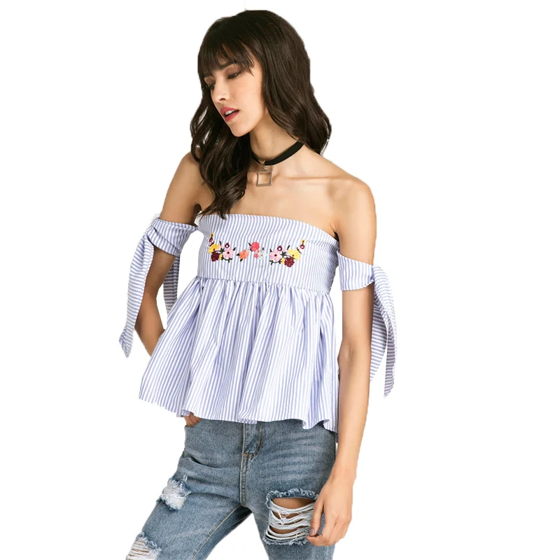Кружева девушка blusas feminina Новинка 2017 года Slash Средства ухода за кожей Шеи Для
