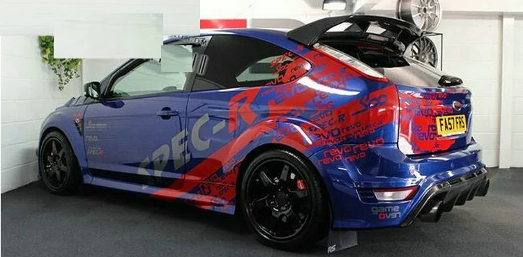 Левая сторона автомобиля наклейки креативный индивидуальный новый стиль