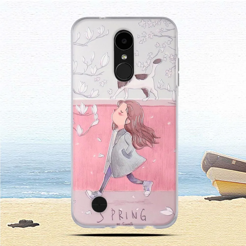 Силиконовый чехол для LG K4 2017 M160 /Phoenix 3 /Fortune LV1 LV3 чехлы бампер телефона K8