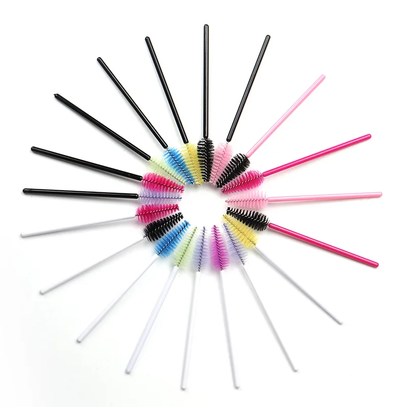 

Disposable Water Drop Shape Eyelashes Brushes 500 pcs/lot Eyelash Extension Wholesale Multi-colors Mascara Wand Applicator