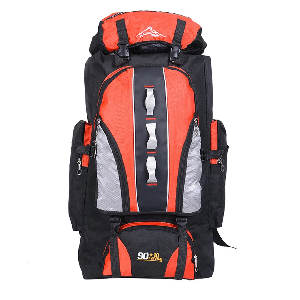 

90L Outdoor Backpack Hiking Bag Mountaineering Bags Camping Travel Backpacks Men Women Waterproof Cycling Backpack Sport Bag