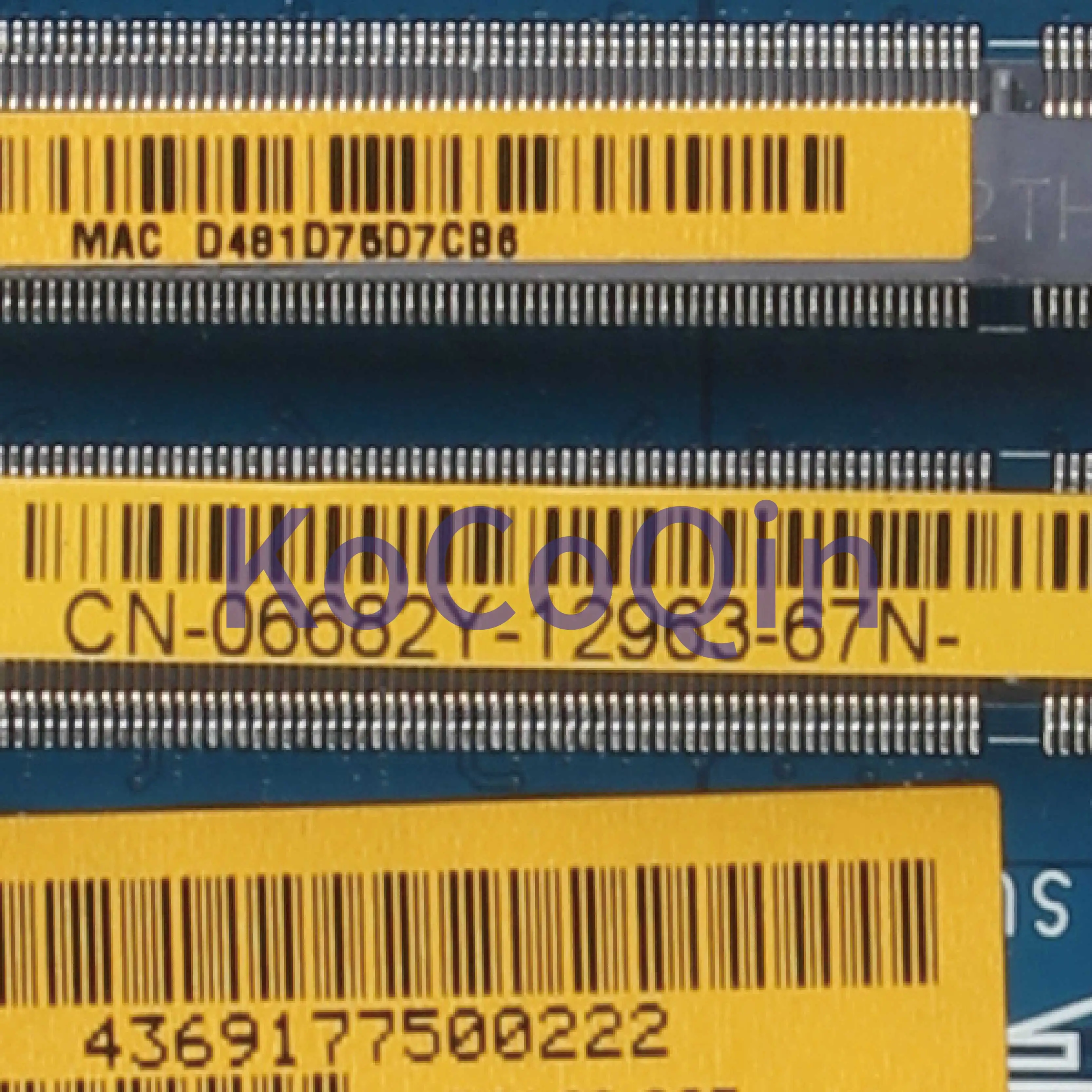 KoCoQin ноутбук материнская плата для Dell Inspiron 5567 Core I3-6006U 216-0864032 материнская плата CN-06682Y 06682Y BAL20 LA-D805P SR2UW