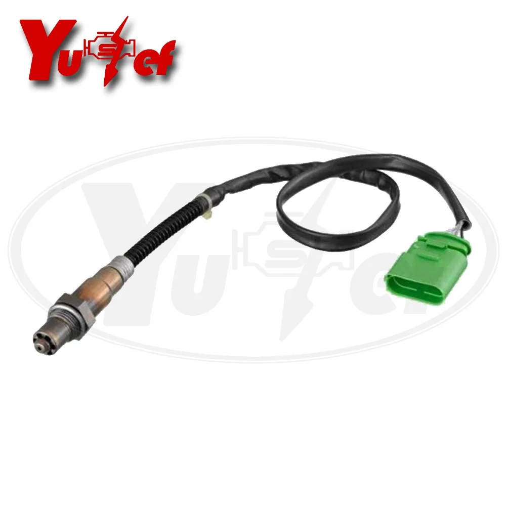 

O2 Oxygen Sensor Fit For AUDI VW 06C906265A 06C906265 06C906265E 0258006363 4 Wires Lambda