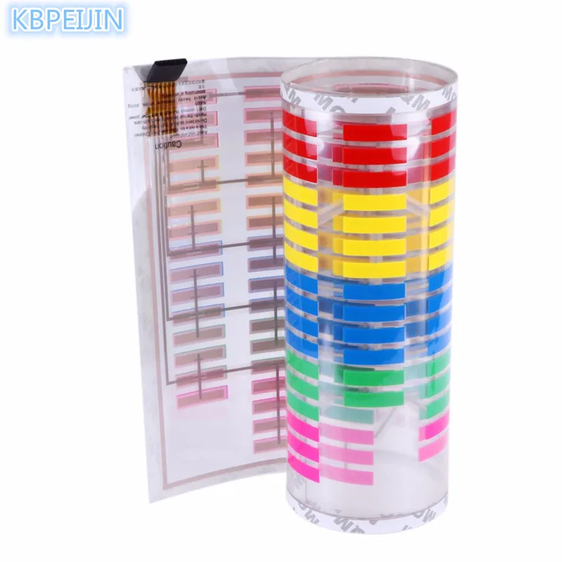 90x25 см автомобильный Стайлинг светодиодсветодиодный музыкальная Автомобильная