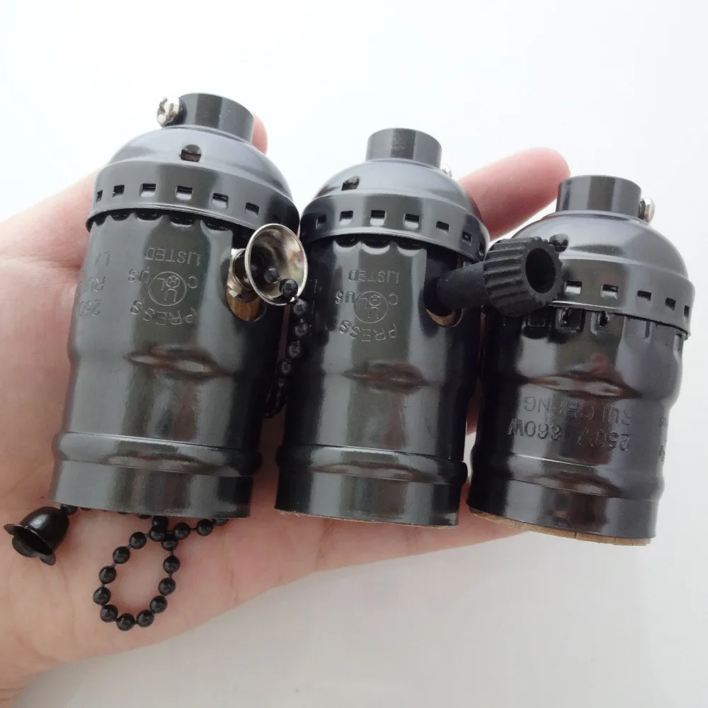 3 шт. патроны для ламп Эдисона E27 в стиле ретро | Лампы и освещение