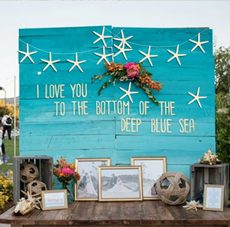 Креативный Морской стиль двусторонний флаг морской звезды летние вечерние