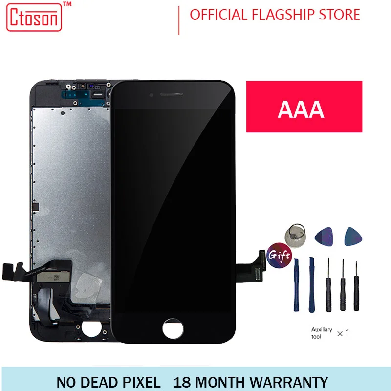 Полная сборка для iPhone 7 8 LCD с камерой спикер фиксирующие инструменты plus экран