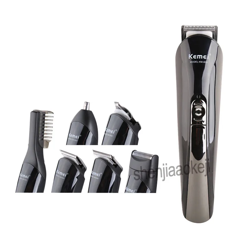 Professional hair clipper personal care Household Hair clipping machine KM-600 Multi-function Haircut Device 100-240v 1pc | Бытовая