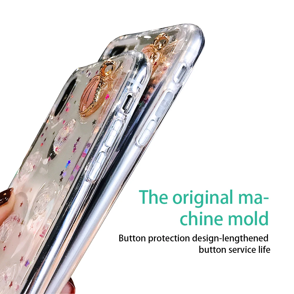 Ascromy для iPhone 8 plus Мягкий силиконовый чехол TPU роскошный бренд блеск 3D Капа 7 Plus 6 S X