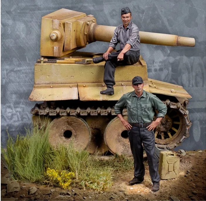 1/35 модельная фигурка из смолы комплект Unassambled Неокрашенный/951A (без бака) | Игрушки