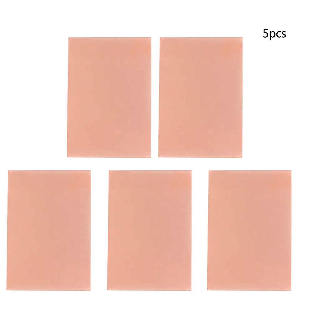 5pcs 100X150X1,5 мм CCL Односторонняя печатная плата с медным слоем FR4 печатная плата композитный эпоксидный материал - Цвет: 5pcs