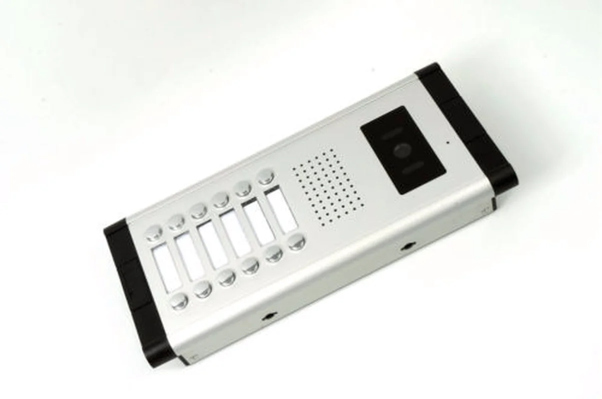 

Apartment Wired Video Intercom Door Phone Audio Visual Doorbell 2-12 Buttons