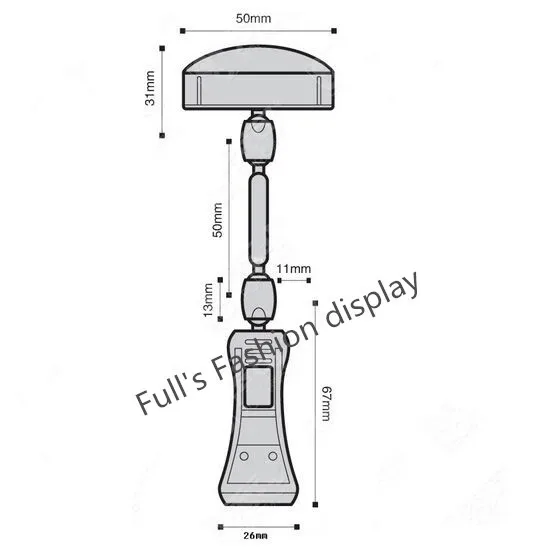 20 шт. подставка для рекламных зажимов|clip clamp holder|clip sign holdersclip holder |