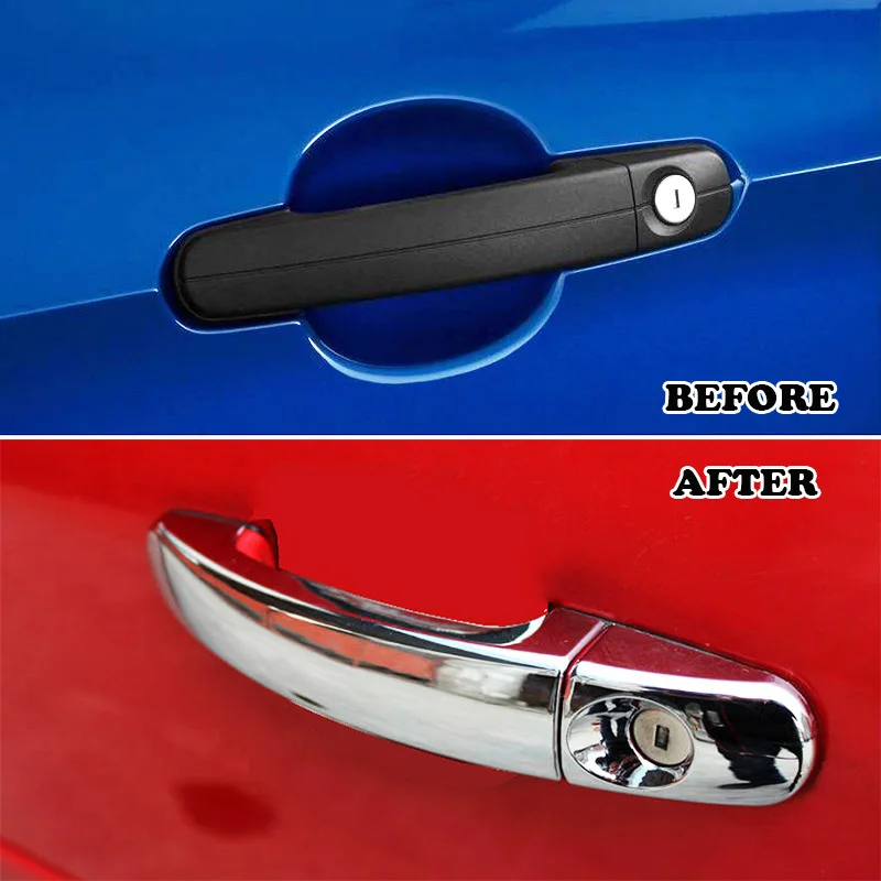 Аксессуары для Ford Escape / Kuga 2 2013-2017 хромированная наружная крышка дверной ручки