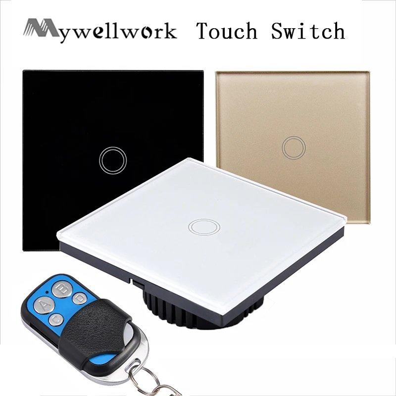 Minitiger y601a стандарт ес/великобритания 1 gang led индикатор переключатель роскошь свет