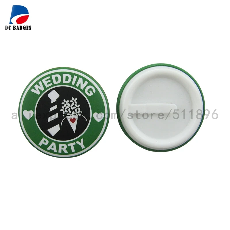 

200 комплектов пустой зажимной кнопки 44/58/75 мм, дизайн товара