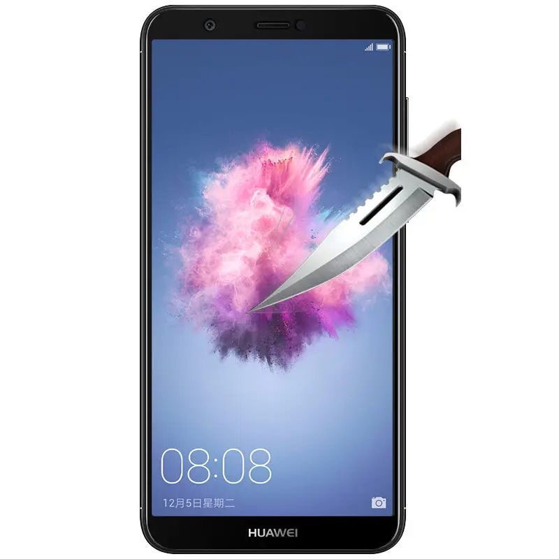 Закаленное стекло для Huawei P Smart Защита экрана PIG-LX1 защита с полным покрытием 2 шт. |