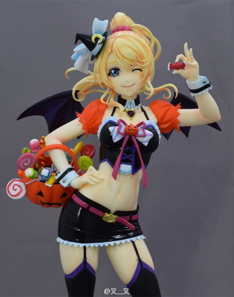 Неокрашенная фигурка гаража из смолы GK WF2015 зимний модельный комплект Lovelive Eli Ayase |