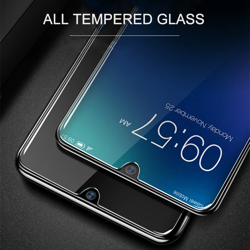 2 шт протектор экрана из закаленного стекла для Huawei Honor 20 Lite экран с уровнем