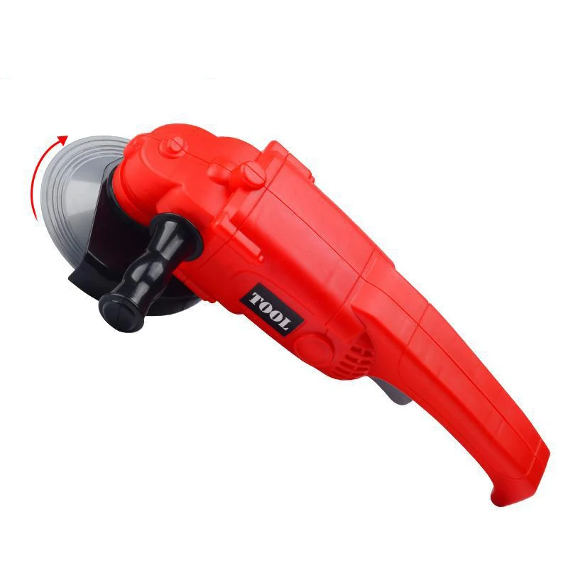 toy polisher Kids Tool Toys Educational Toys Simulation Repair Tools Toys Drill Plastic Game Learning Engineering Puzzle Toys Gifts For Boy - Цвет: toy polisher