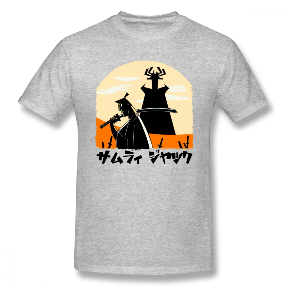 Самурайская футболка с Джеком для мужчин плюс размер 5XL команда Camiseta | Мужская