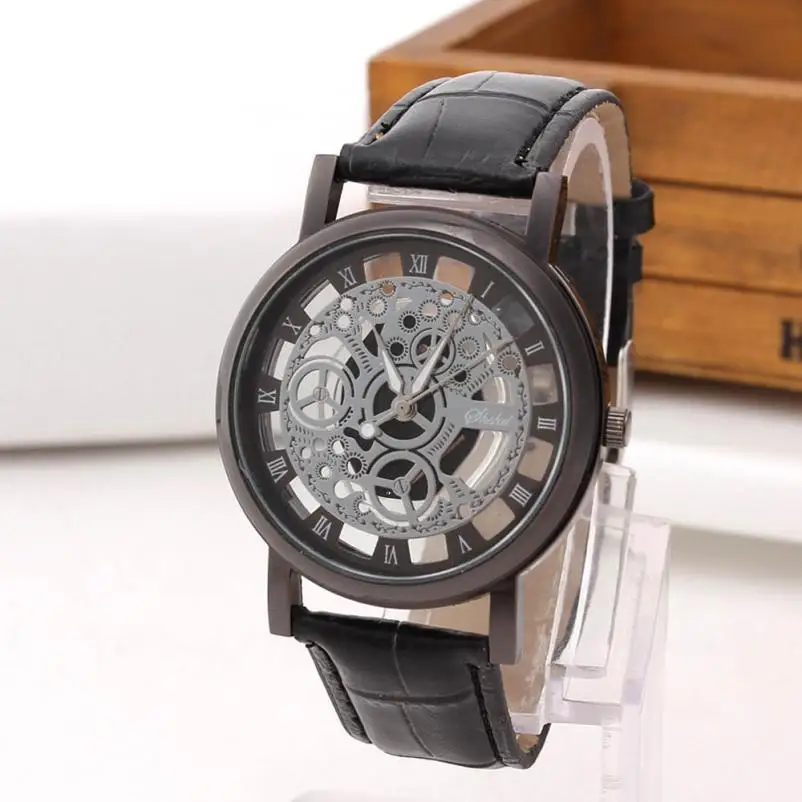 G brand Hollow women's Luxury Creative watch womens casual Watches leather ladies dress Quartz Wristwatch female clock hours | Наручные