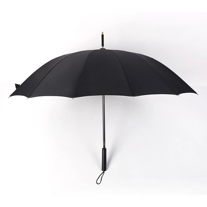 Прямой женский зонт Parapluie креативный увеличивающий рост 16 костей автоматический