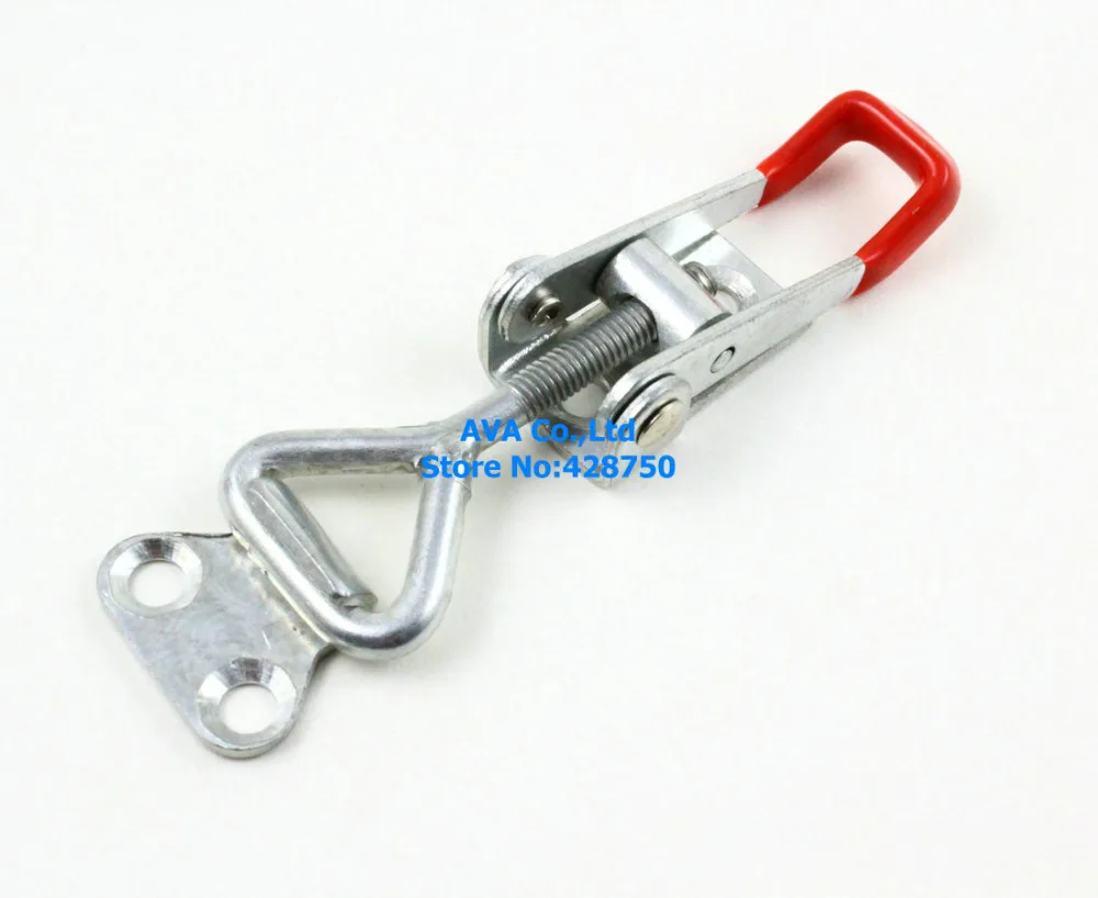 

2 Pieces 65mm Adjustable Cabinet Boxes Case Chest Catch Metal Toggle Latch Hasp