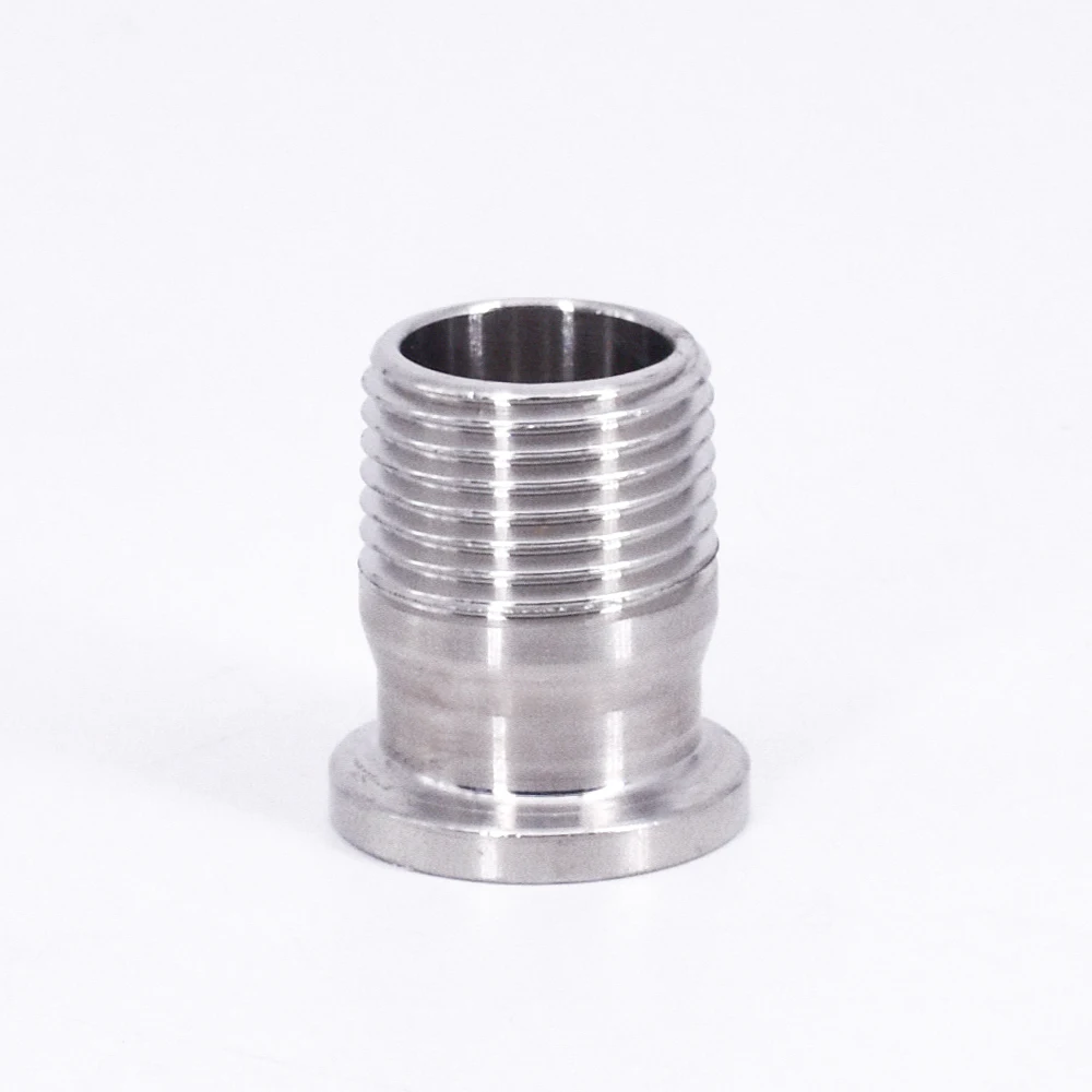 

1/2" BSPT Male x 0.5" Tri Clamp SUS 304 Stainless Steel Sanitary Coupler Fitting Homebrew Beer