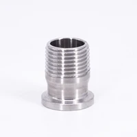 12 bspt male x 0 5 tri clamp sus 304 stainless steel sanitary coupler fitting homebrew beer