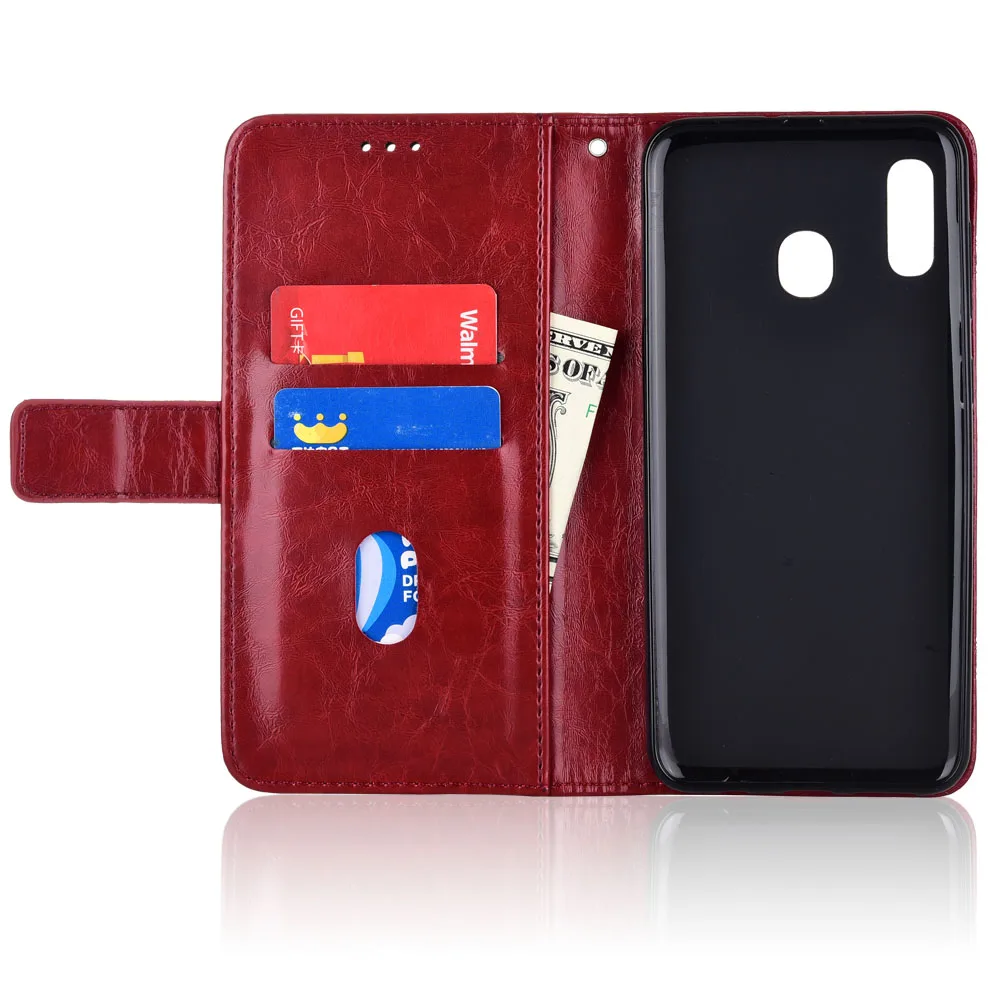 Кожаный чехол-бумажник чехол для samsung Galaxy A30 A30S A50 A50S A20E A10S A10e A40 A70 A10 A20 A60 A90 5G чехол из мягкого ТПУ с полным покрытием