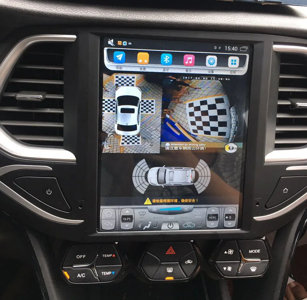 2din автомобильный Радио 7 дюймов сенсорный экран mirrorlink android телефон автомобиля Парковочные системы 4 вида Камера распределительной коробки Системы G-sensor