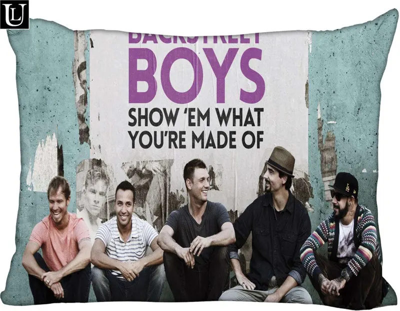 Лучшие продажи Backstreet Boys наволочка пользовательские молнии Прямоугольная