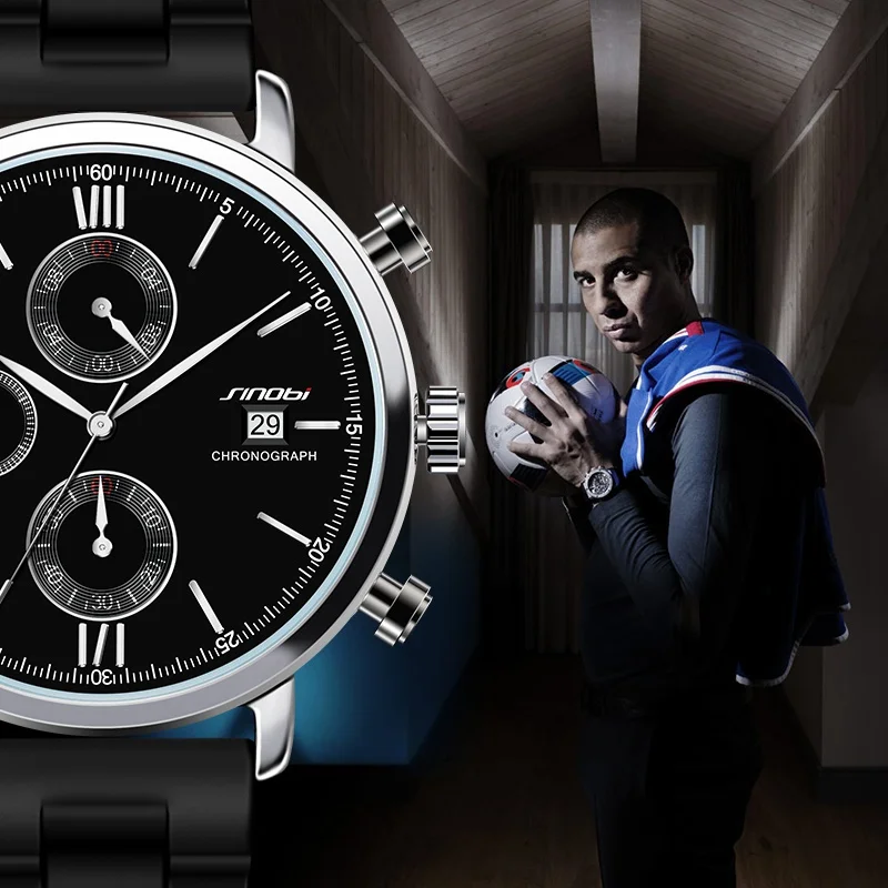 2016 relojes hombre спортивные кожаные аналоговые часы мужские Лидирующий бренд