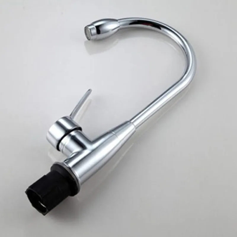 Новый Горячий/Холодный Хромированный Смеситель Воды смеситель для кухни Ванная