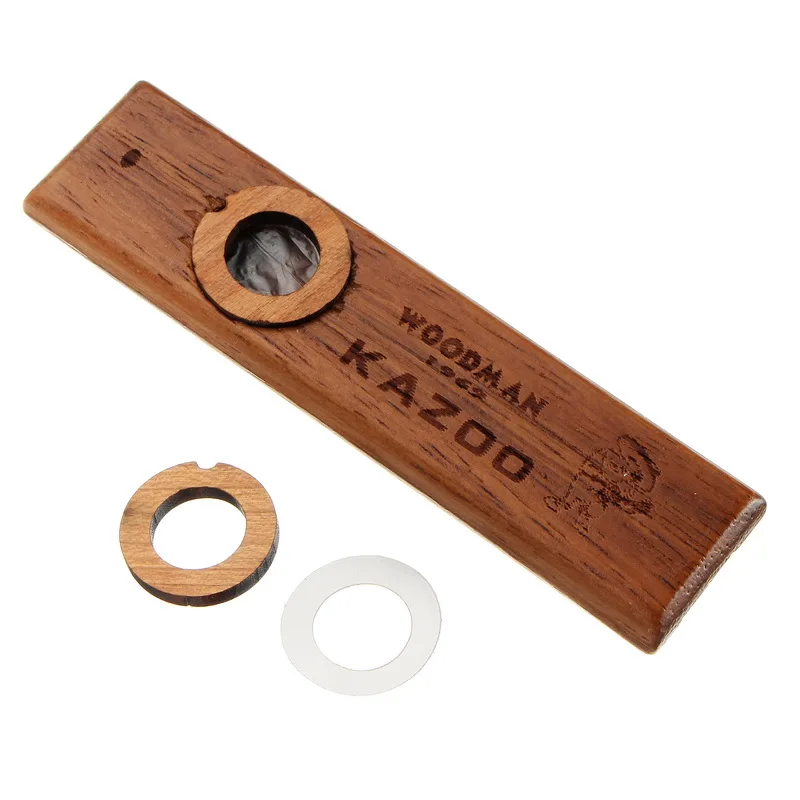 Zebra Woodman Premium деревянная гармоника Kazoo Orff инструменты для укулеле гитары партнеров