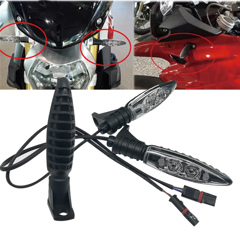 Мотоциклы передний светодиодный индикатор поворота светильник мигалка для BMW R1200