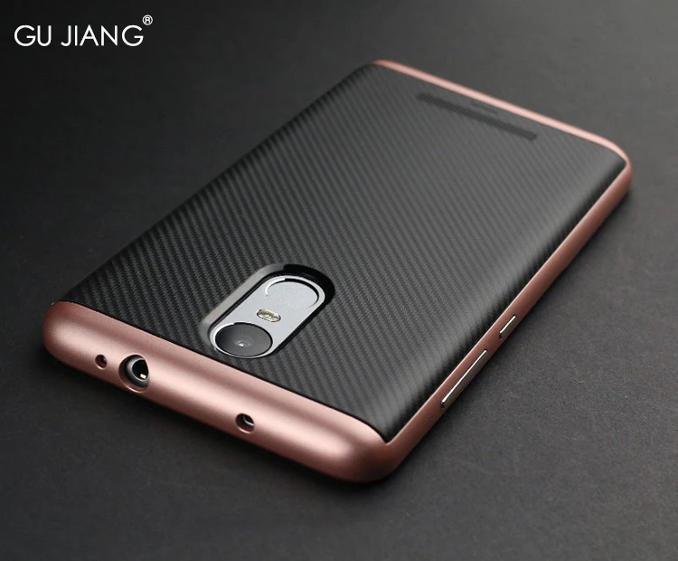 Брендовый Текстурированный чехол GU JIANG для Xiaomi Redmi Note 3 комбинированный