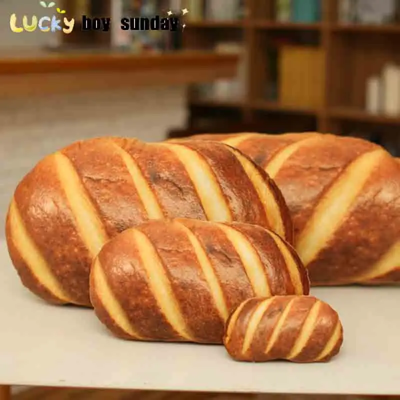 Lucky Boy Sunday креативная плюшевая подушка в форме хлеба мягкая на диван детские