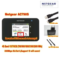 unlocked aircard ac790s 4g mobile hotspot 4g lte cat6 portable wifi router with touch ts9 antenna