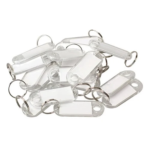 Кристально чистый красочный ключ ID Этикетки 100 шт | Дом и сад