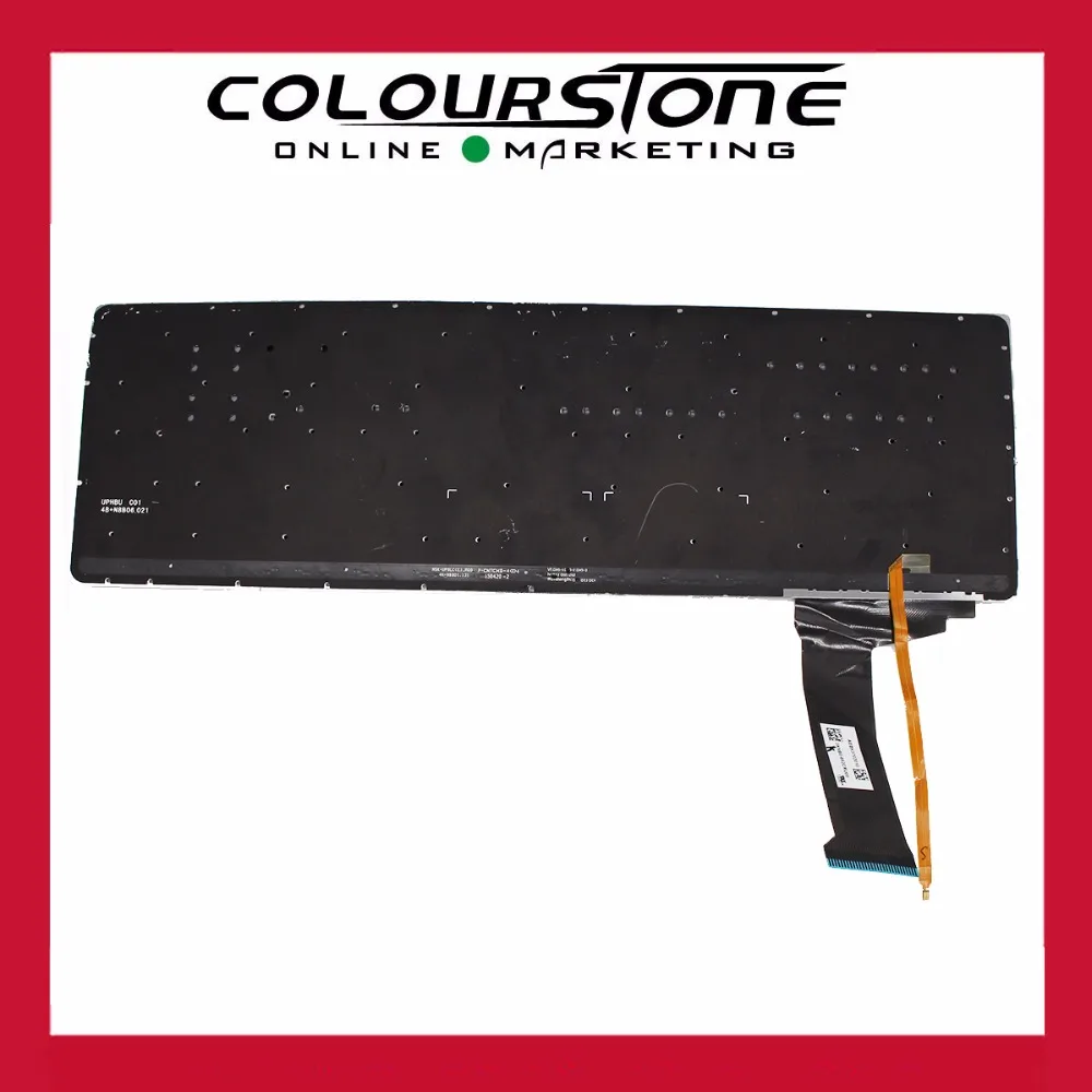 Для ASUS N551 RU Черная Клавиатура ноутбука с подсветкой Лидер продаж Русская