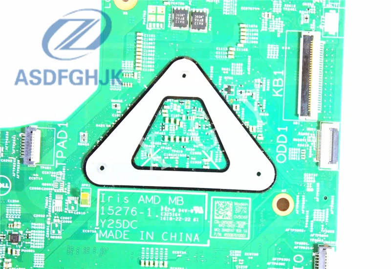 Материнская плата для ноутбука V5D6F 0V5D6F CN Dell Inspiron 15 3555 материнская A8 7410 2 ГГц 100%