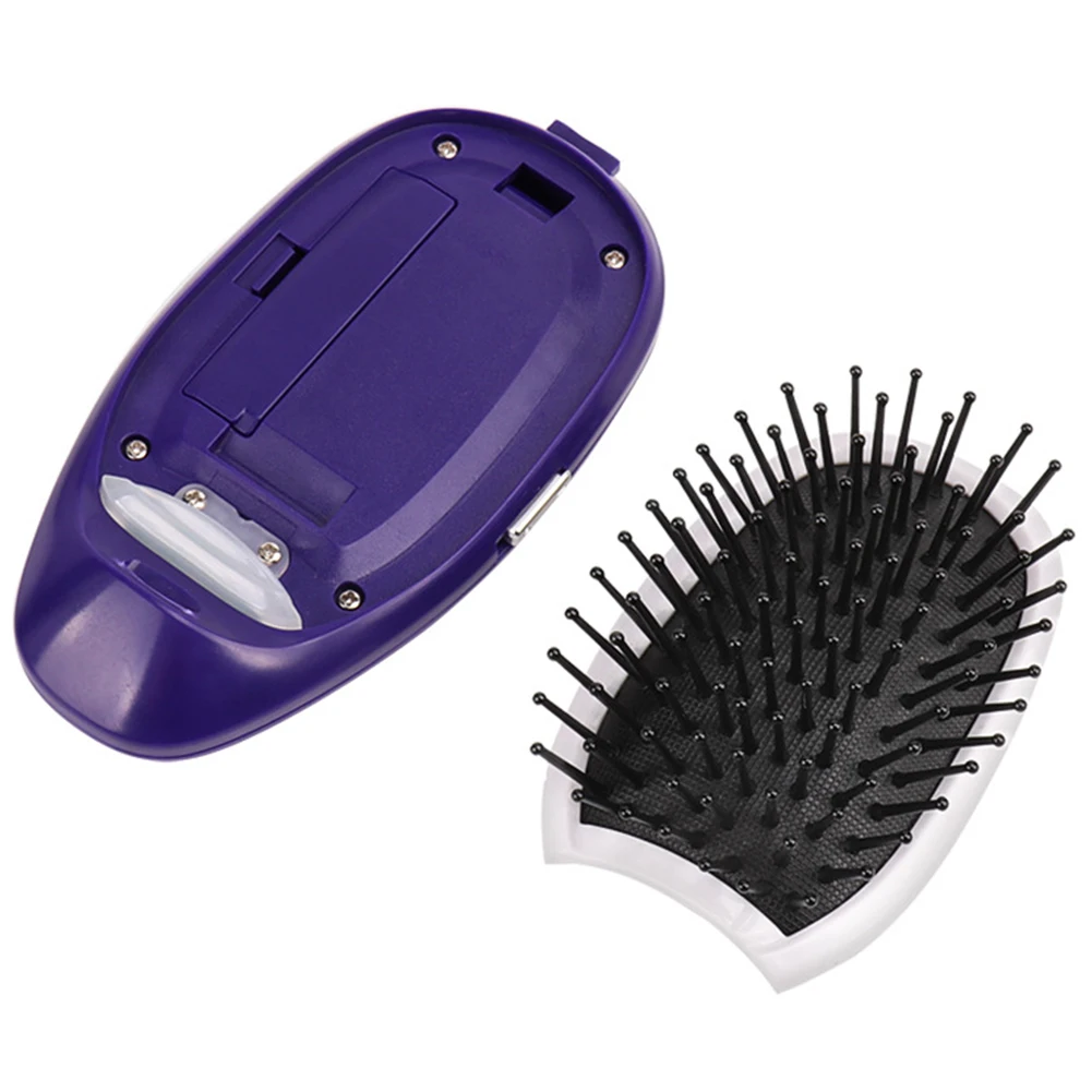 Портативная ионная вибрационная расческа для волос массажная Расческа укладки
