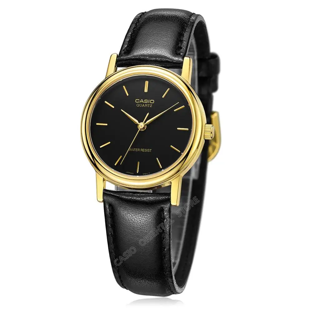 MTP-1095Q-1A Casio классические часы Мода и Повседневное кварцевые наручные часы Мужчины Relogio feminino часы кожаный ремешок Водонепроницаемый 3 бар натуральная MTP-1095 - Цвет: MTP-1095Q-1A