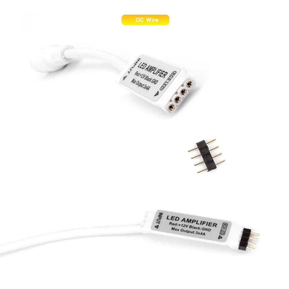 DC12V мини светодиодный контроллер усилителя для rgb светильник полоска усилитель