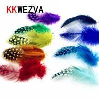 50pcslot mixed colors combo guinea pearl hen feather hackle fly tying material 10 colors herl bait diy fly fishing insect lure