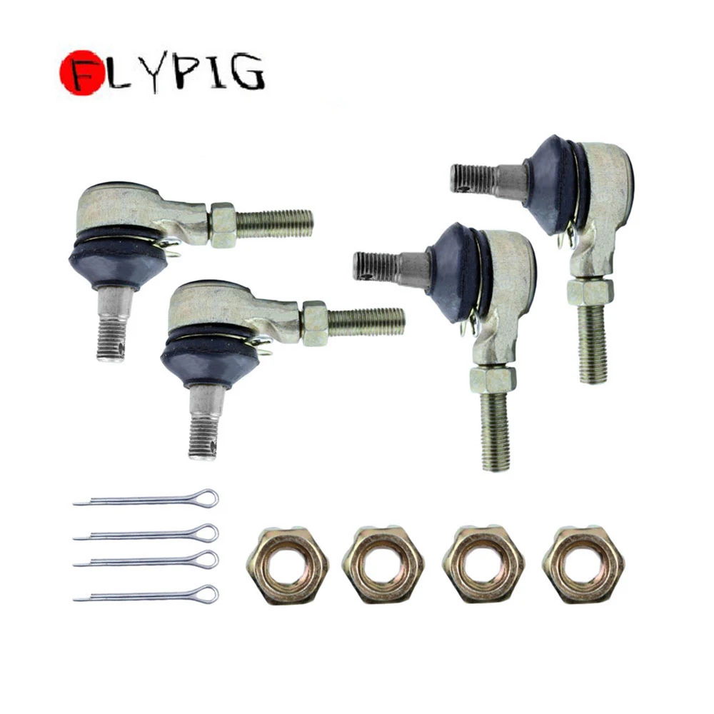 FLYPIG 2 комплекта металлический наконечник тяги для YAMAHA YFZ 350 BANSHEE 350 1987 1988 1989 1990 1991 1992 1993